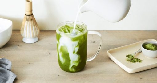 photo MATCHA LATTE GLACÉ