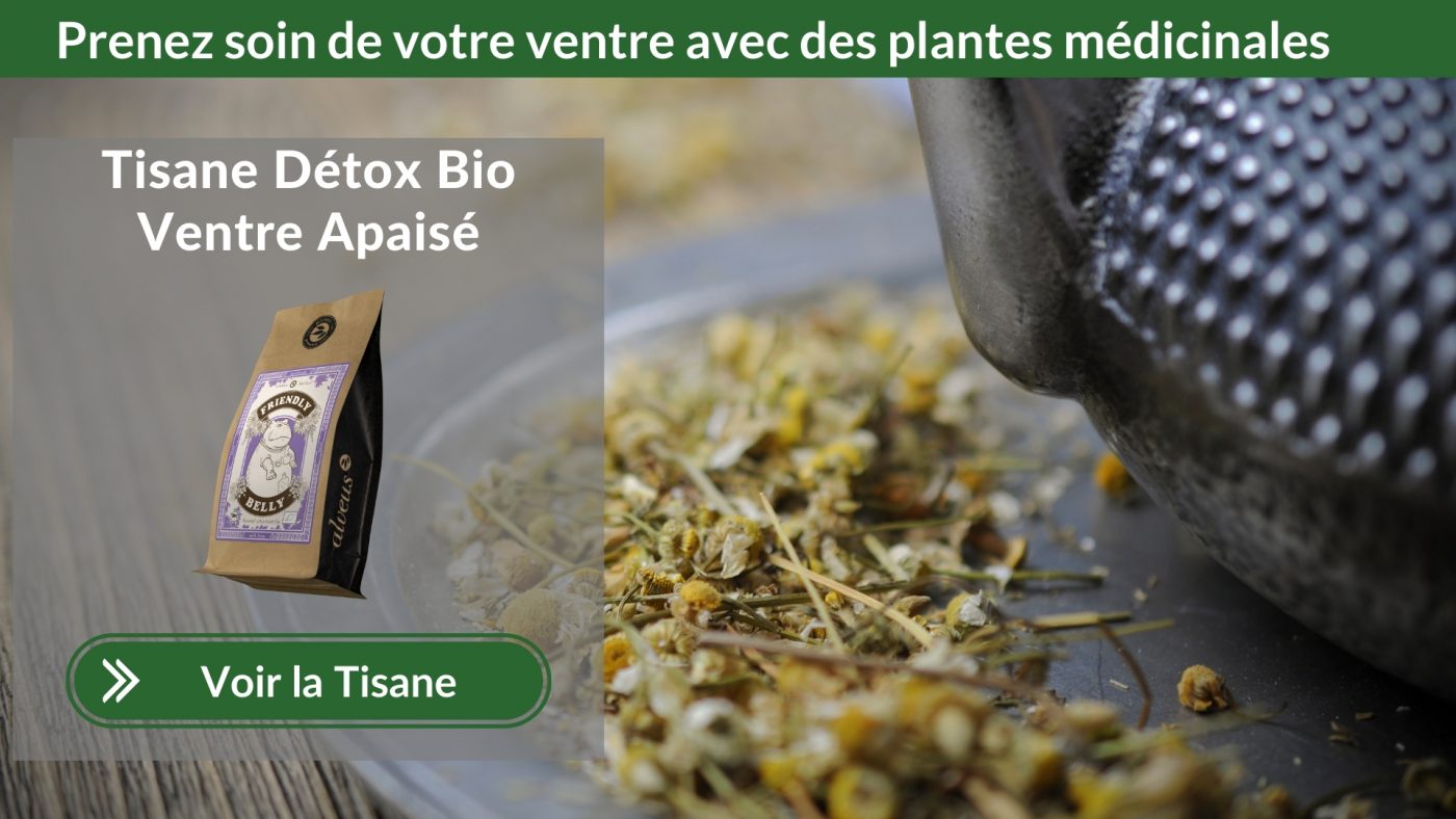 Bannière tisane ventre apaisé