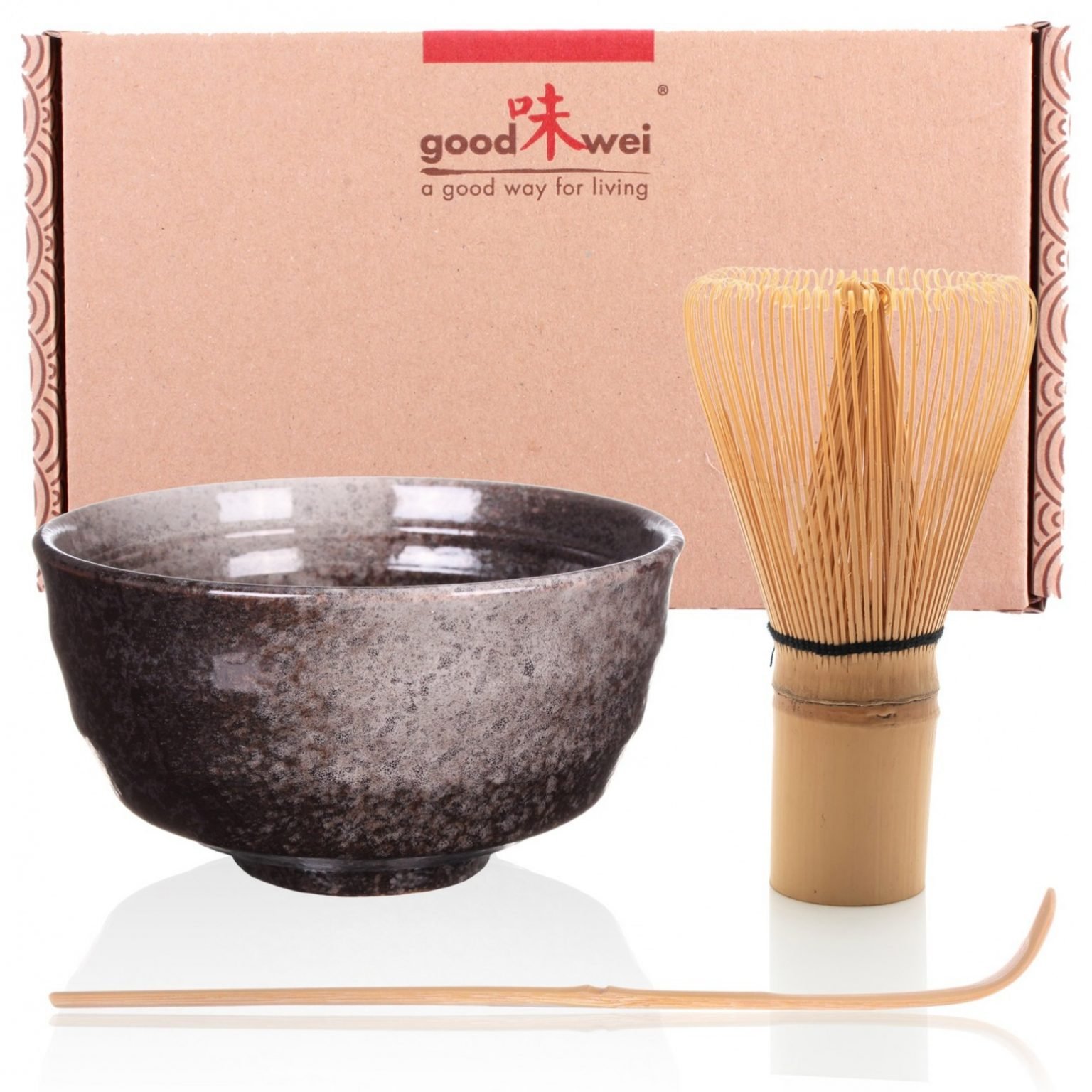 Set Matcha 480ml Artisanal Glaçure Naturelle Douce