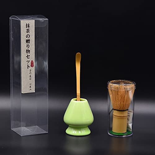 Ensemble de thé Matcha 5 pièces avec balai et bol en céramique, porte-balai, accessoires pour matcha, cadeau Ensemble de thé Matcha 5 pièces avec balai et bol en céramique, porte-balai, accessoires pour matcha, cadeau