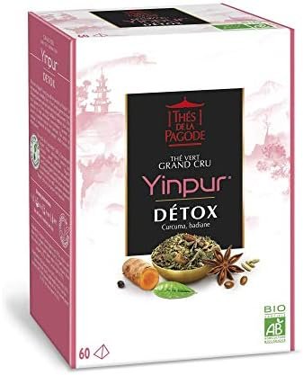 Thés de la Pagode Sou Tsian détox bio 30 sachets