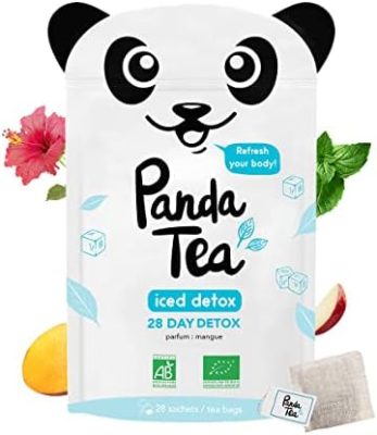 Panda Tea – Iced detox – Thé & infusions detox glacé certifié bio – 28 sachets