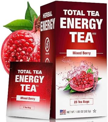Total Tea detox thé énergétique – guayusa thé – all natural – appétit – café – à base de plantes substituts du thé avec la caféine