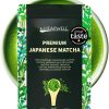Thé Vert Matcha Japonais, 50g, Qualité Premium - Origine Kagoshima, Récompensé au Great Taste, pour Lattes, Smoothies et Pâtisseries - Heapwell Superfoods