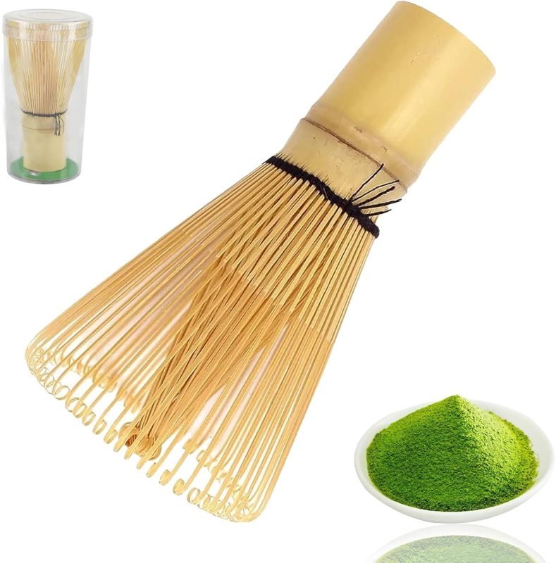 Fouet à Thé Vert Pour Préparer Le Matcha - Chasen Bambou à Petit Prix